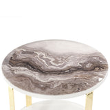 Ariana Gold End Table - Ornate Home
