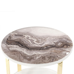 Ariana Gold End Table - Ornate Home