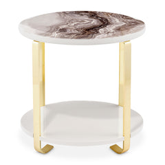 Ariana Gold End Table - Ornate Home