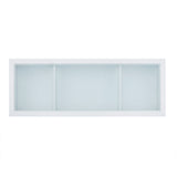 Ariana White Vanity Set with Lightbulbs - Ornate Home