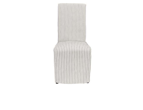 Arianna Striped Upholstered Dining Chair (Set of 2) - Ornate Home