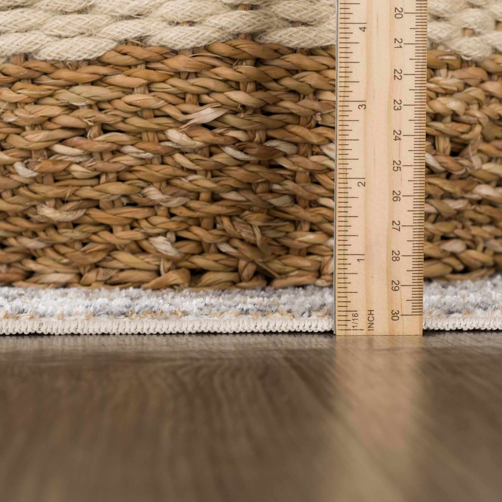 Arias Cream & Blue Washable Area Rug - Ornate Home