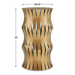 Arida Aged Gold Accent Table - Ornate Home
