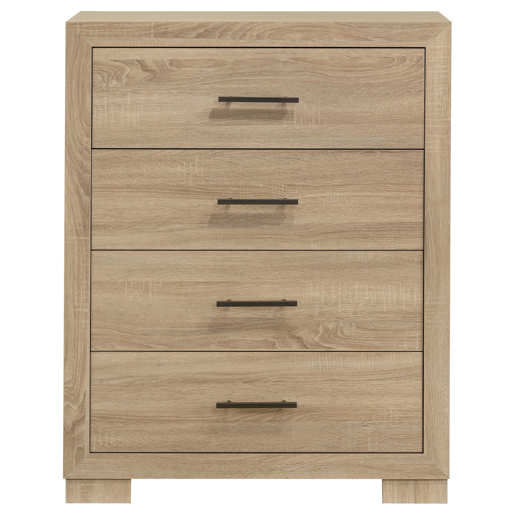 Arielle Light Oak 4-drawer Bedroom Chest of Drawers - Ornate Home