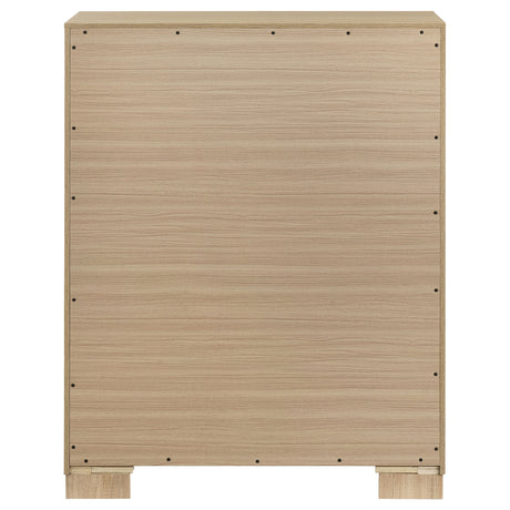 Arielle Light Oak 4-drawer Bedroom Chest of Drawers - Ornate Home