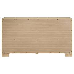 Arielle Light Oak 6-drawer Bedroom Dresser Cabinet - Ornate Home