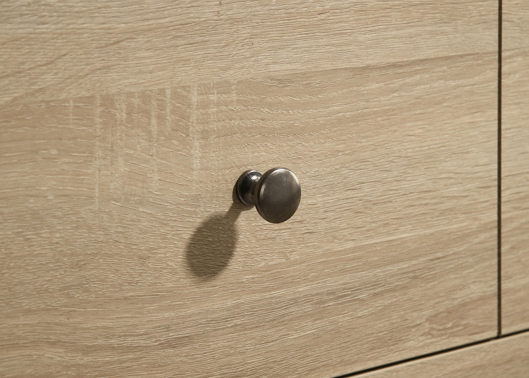 Arielle Light Oak 6-drawer Bedroom Dresser with Mirror - Ornate Home