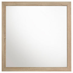 Arielle Light Oak Dresser Mirror - Ornate Home