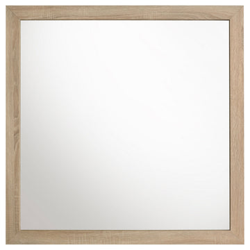 Arielle Light Oak Dresser Mirror - Ornate Home