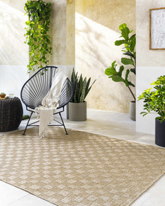 Arifah Prairie Dust Outdoor Area Rug - Ornate Home