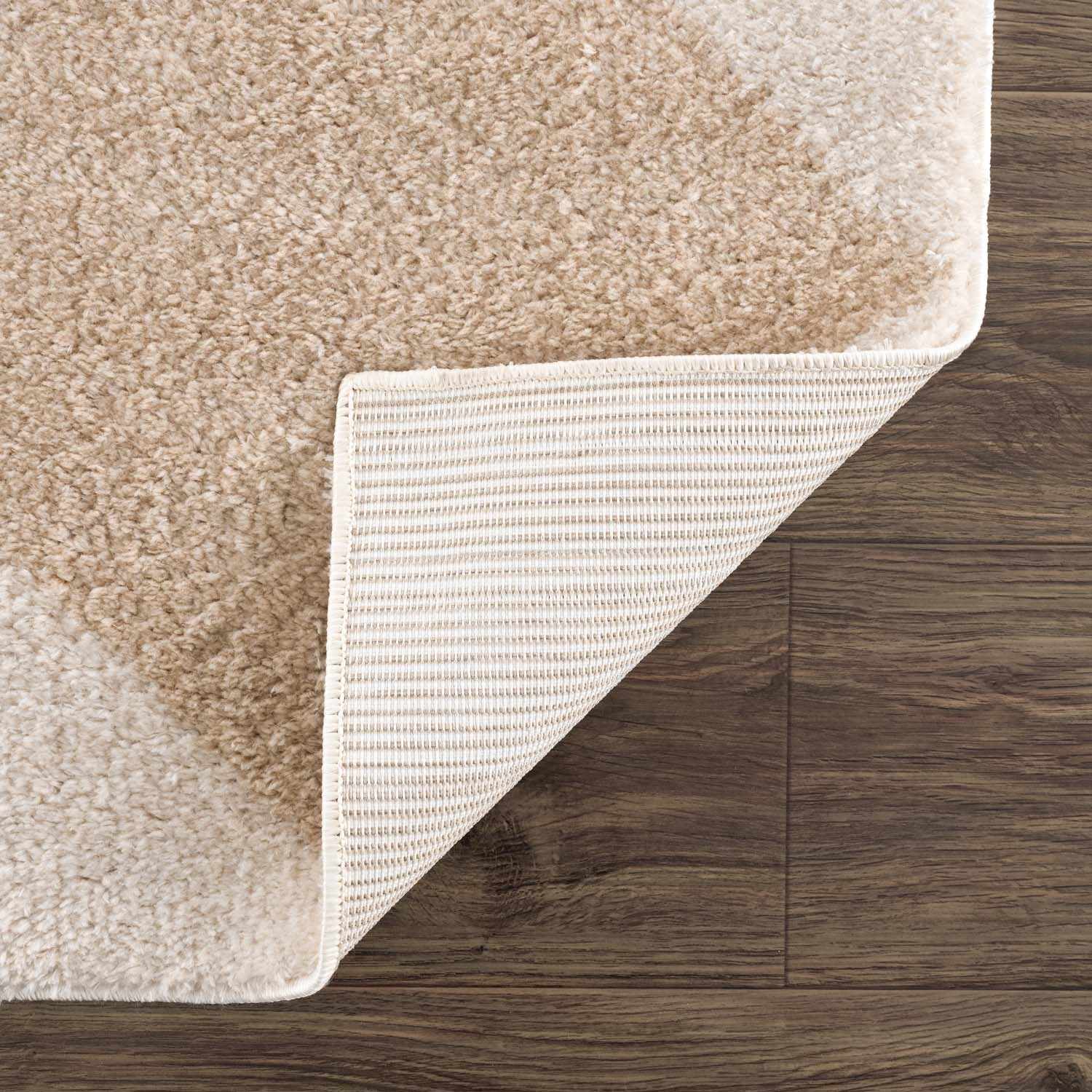 Arilla Beige Washable Diamond Area Rug - Ornate Home