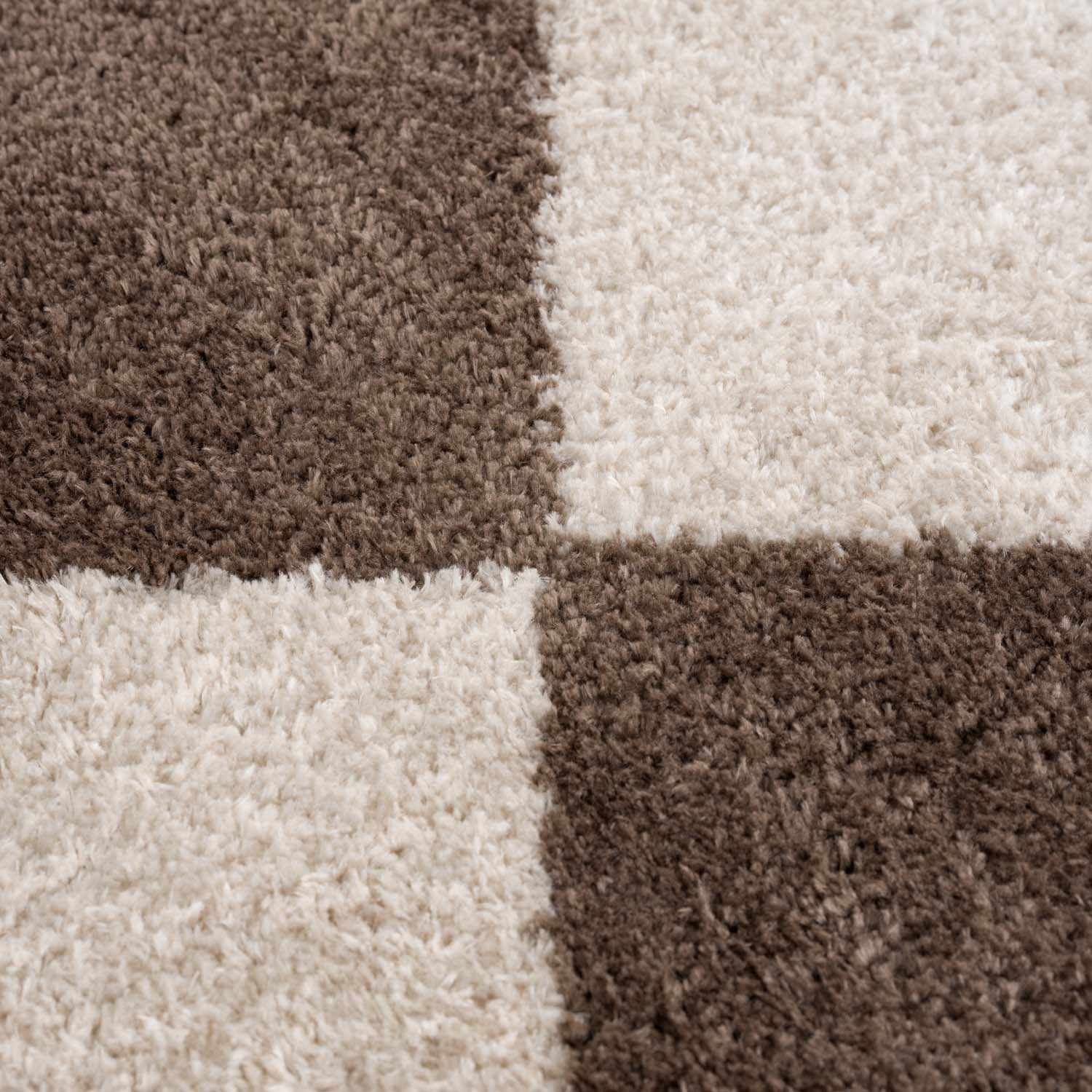 Arilla Brown Washable Diamond Area Rug - Ornate Home
