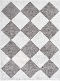 Arilla Diamond Checkered Washable Area Rug - Ornate Home