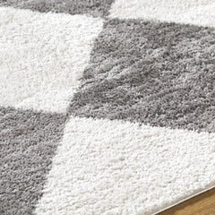 Arilla Diamond Checkered Washable Area Rug - Ornate Home