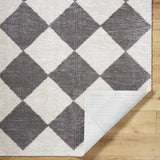 Arilla Diamond Checkered Washable Area Rug - Ornate Home