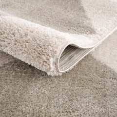 Arilla Gray Washable Diamond Area Rug - Ornate Home