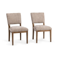 Arima Mushroom Taupe Dining Chair (Set of 2)