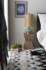 Aringay Aqua Textured Table Lamp - Ornate Home