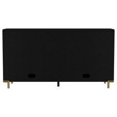Arini Black 2-drawer Cane Door Dining Sideboard Server - Ornate Home