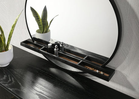 Arini Black Dresser Mirror - Ornate Home