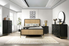 Arini Black Dresser Mirror - Ornate Home