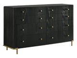 Arini Black Dresser - Ornate Home