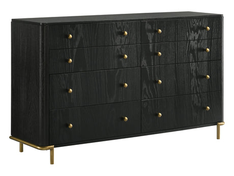 Arini Black Dresser - Ornate Home