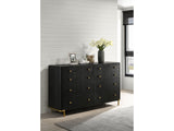 Arini Black Dresser - Ornate Home