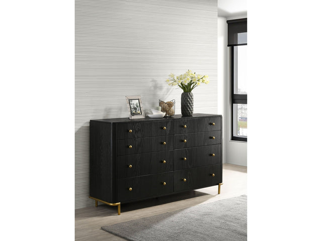 Arini Black Dresser - Ornate Home