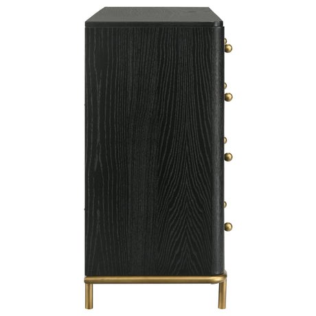 Arini Black Dresser - Ornate Home
