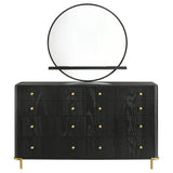 Arini Black Dresser and Mirror - Ornate Home