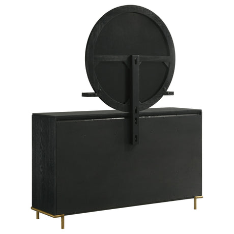 Arini Black Dresser and Mirror - Ornate Home