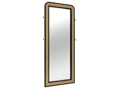 Arini Black Floor Mirror - Ornate Home