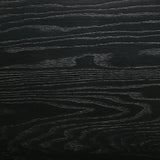 Arini Black / Natural Queen Rattan Panel Bed - Ornate Home