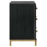 Arini Black Nightstand - Ornate Home