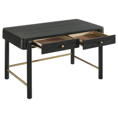 Arini Black Vanity Desk - Ornate Home