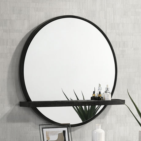 Arini Black Vanity Mirror - Ornate Home