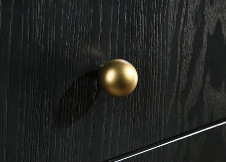 Arini Black and Natural 4-piece California King Bedroom Set - Ornate Home