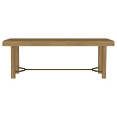 Arini Sand Wash 104-inch Extension Leaf Dining Table - Ornate Home