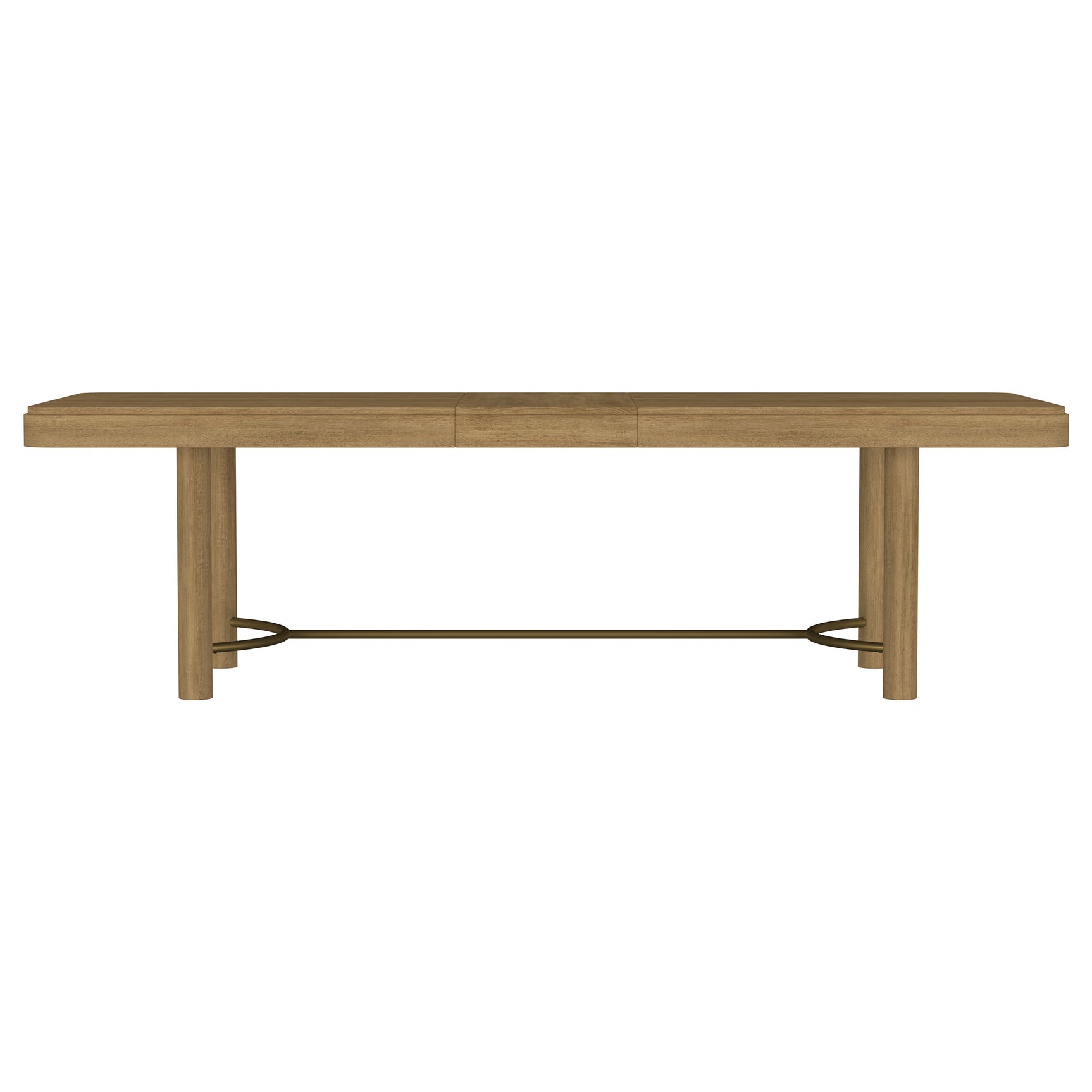 Arini Sand Wash 104-inch Extension Leaf Dining Table - Ornate Home