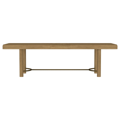 Arini Sand Wash 104-inch Extension Leaf Dining Table - Ornate Home