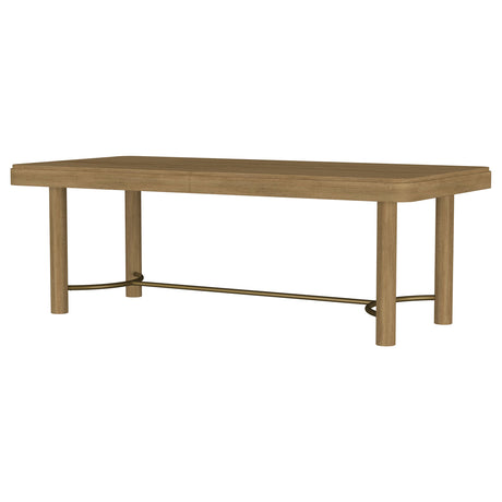 Arini Sand Wash 104-inch Extension Leaf Dining Table - Ornate Home