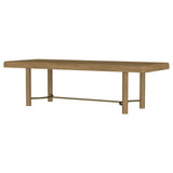 Arini Sand Wash 104-inch Extension Leaf Dining Table - Ornate Home