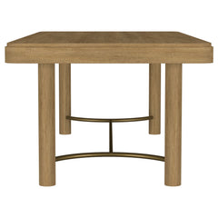 Arini Sand Wash 104-inch Extension Leaf Dining Table - Ornate Home