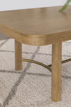Arini Sand Wash 104-inch Extension Leaf Dining Table - Ornate Home