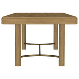 Arini Sand Wash 5-piece Extension Leaf Dining Table Set - Ornate Home