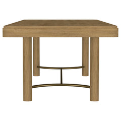 Arini Sand Wash 5-piece Extension Leaf Dining Table Set - Ornate Home