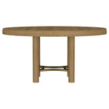 Arini Sand Wash 60-inch Round Wood Dining Room Table - Ornate Home