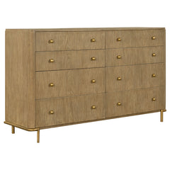 Arini Sand Wash And Natural 3-Piece Queen Bedroom Set Cane - Ornate Home