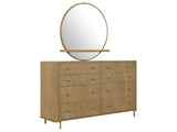 Arini Sand Wash Dresser and Mirror - Ornate Home